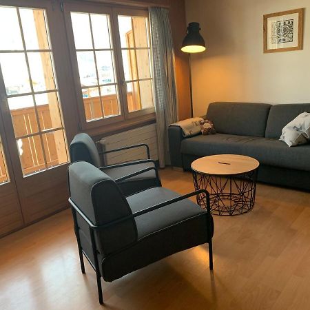 Chalet Butterfly Adelboden Bagian luar foto