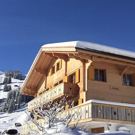 Chalet Butterfly Adelboden Bagian luar foto