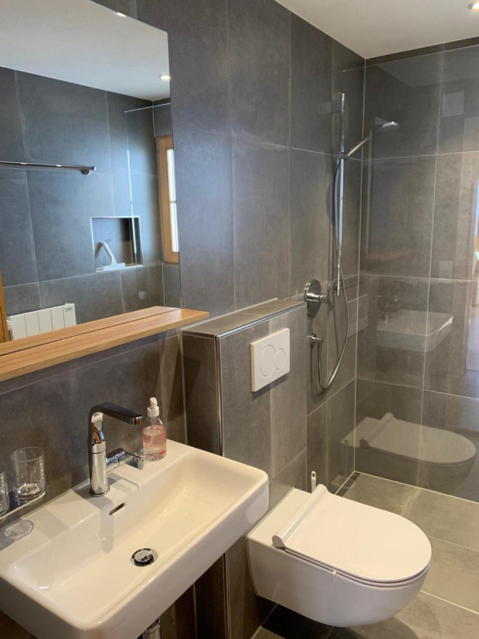 Chalet Butterfly Adelboden Bagian luar foto